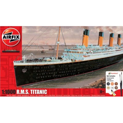 RMS Titanic - STARTER SET - 1/1000 SCALE - AIRFIX 55314